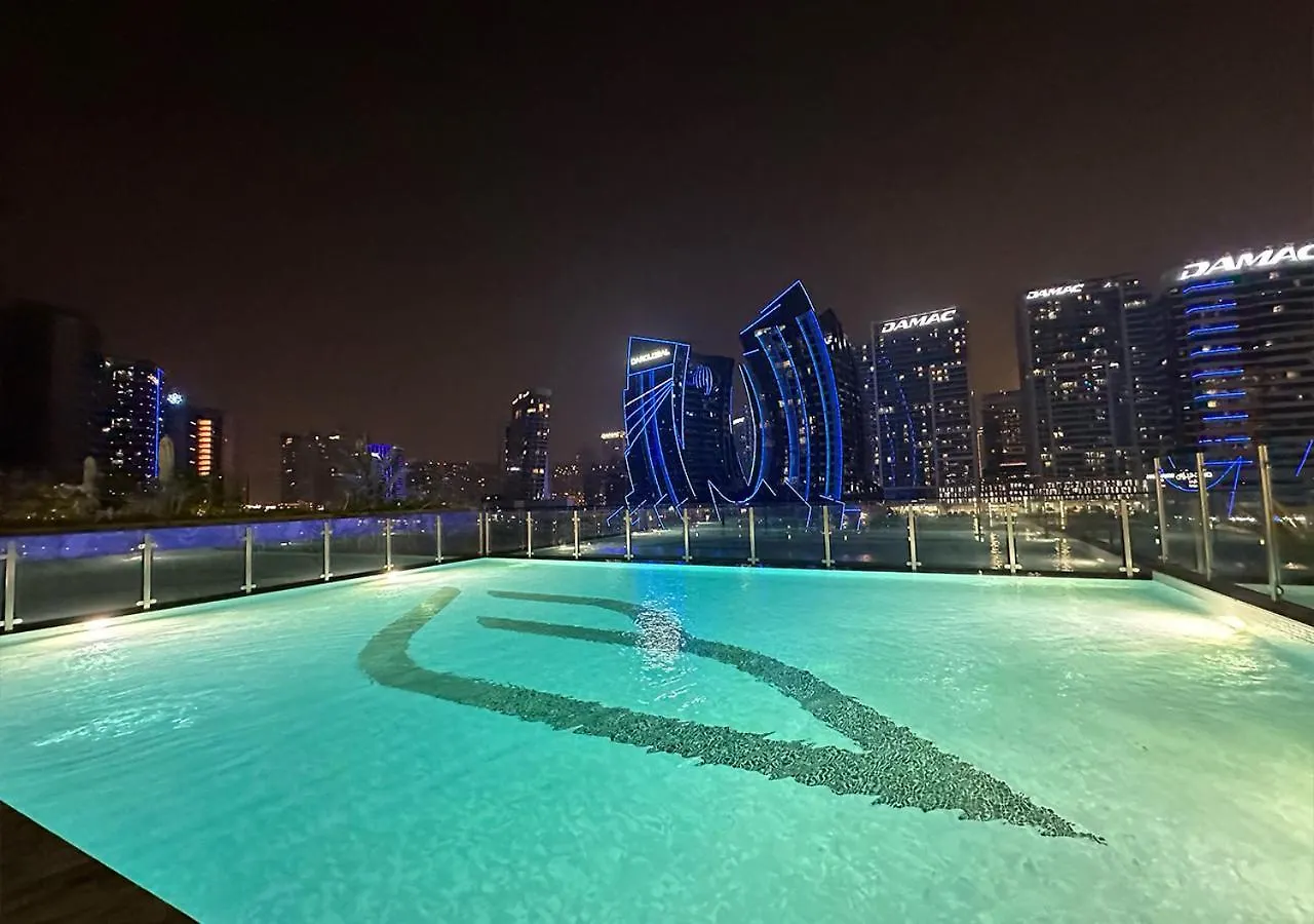 Waterfront apartment with Burj Khalifa views in Business Bay Dubai