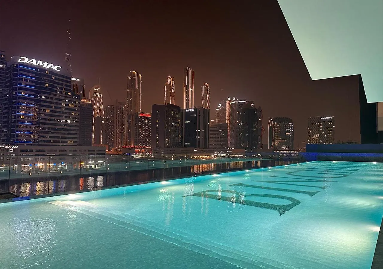 Waterfront apartment with Burj Khalifa views in Business Bay Dubai