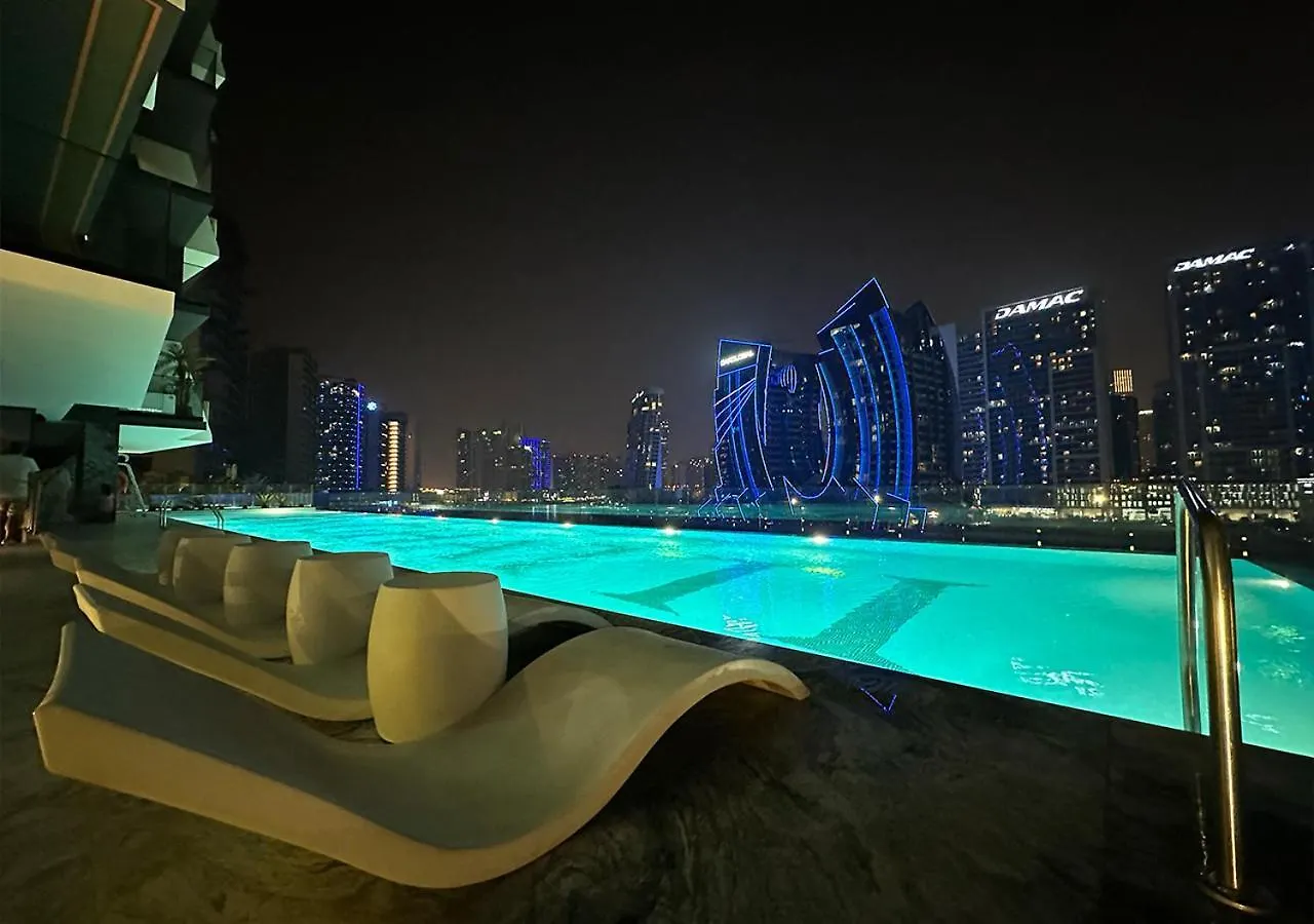 Waterfront apartment with Burj Khalifa views in Business Bay Dubai