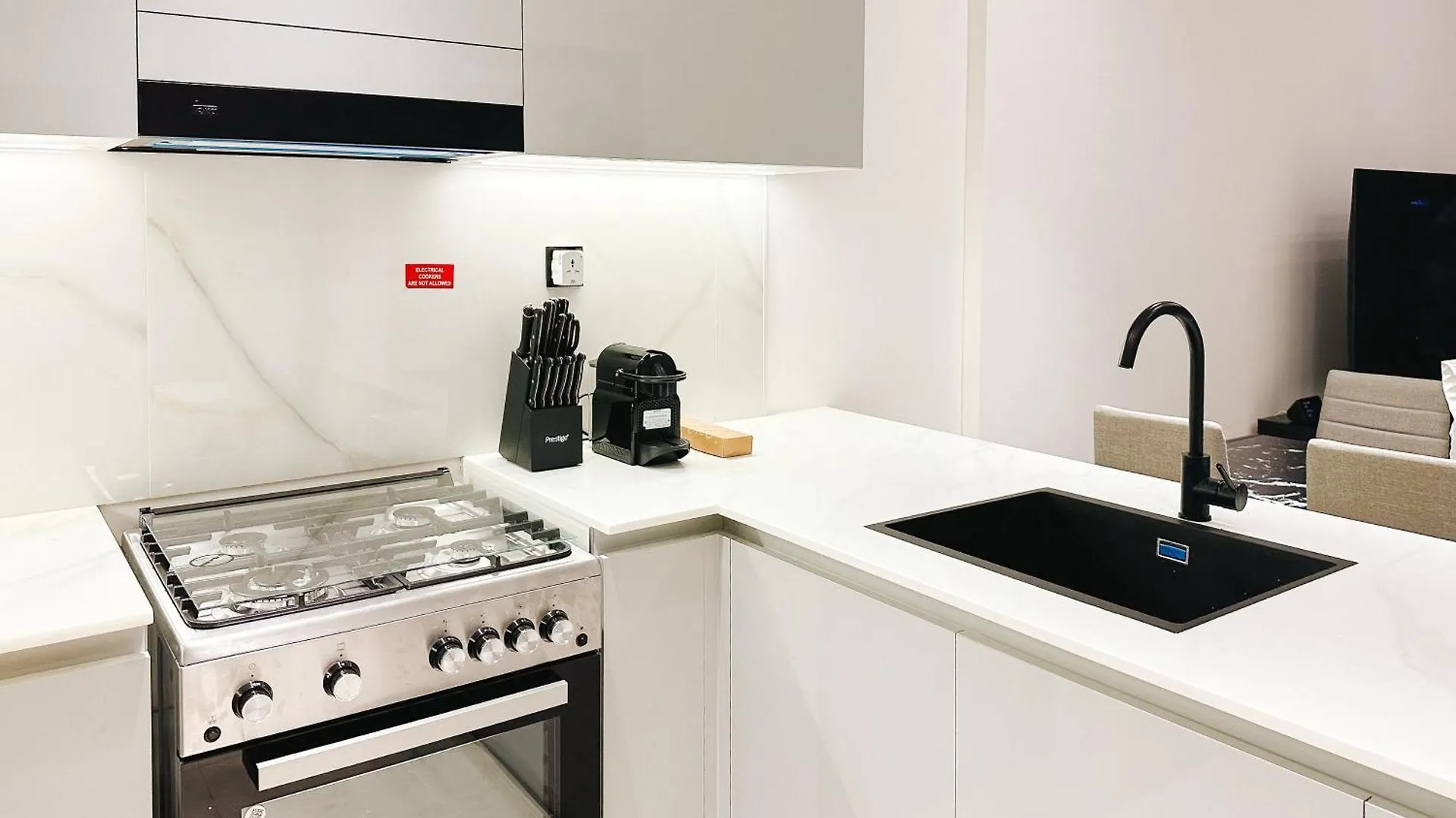 Waterfront apartment with Burj Khalifa views in Business Bay Dubai